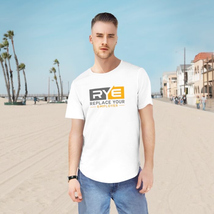 Men's Jersey Curved Hem Tee - Image 7