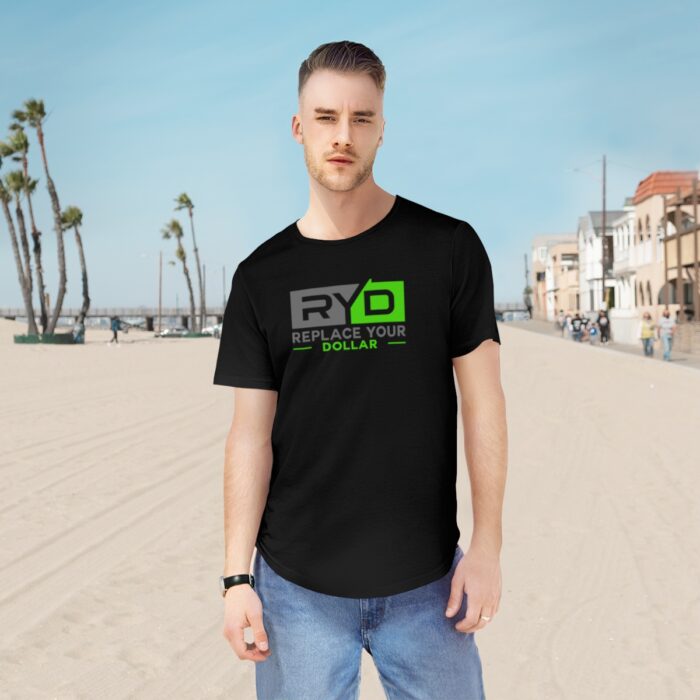 Men's Jersey Curved Hem Tee - Image 11