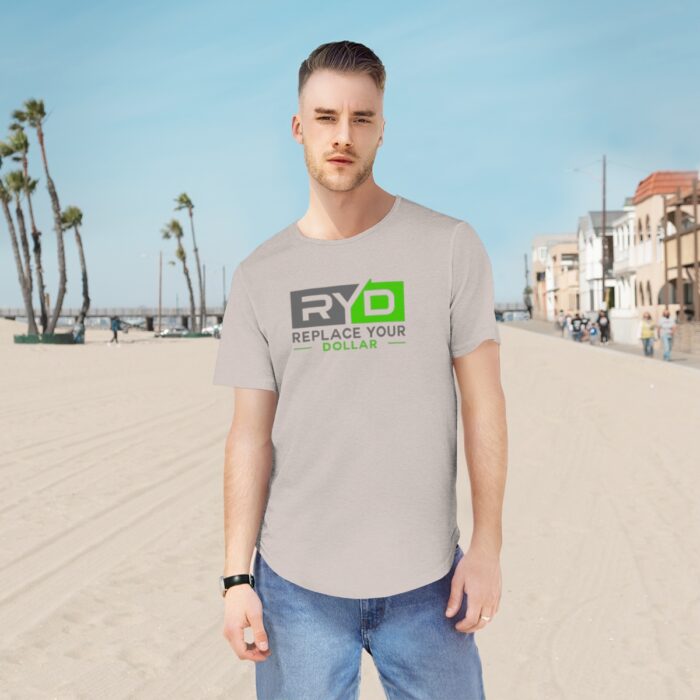 Men's Jersey Curved Hem Tee - Image 4