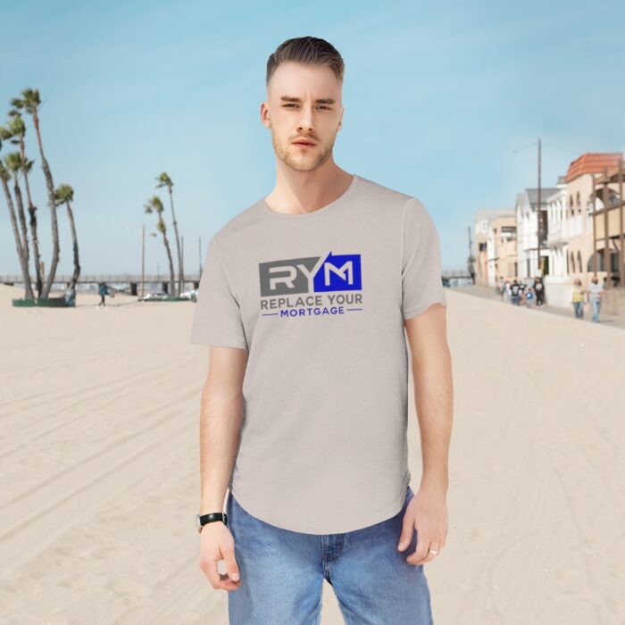 Men's Jersey Curved Hem Tee - Image 4