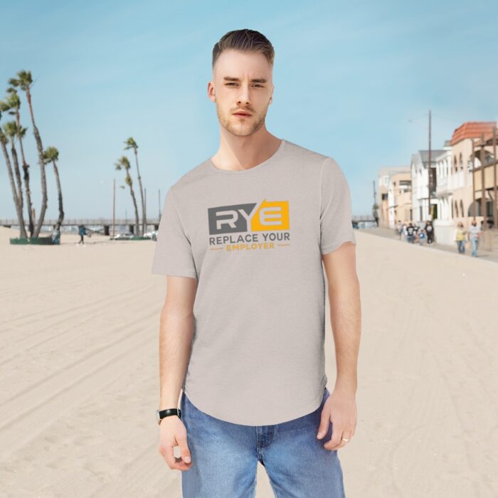 Men's Jersey Curved Hem Tee - Image 11